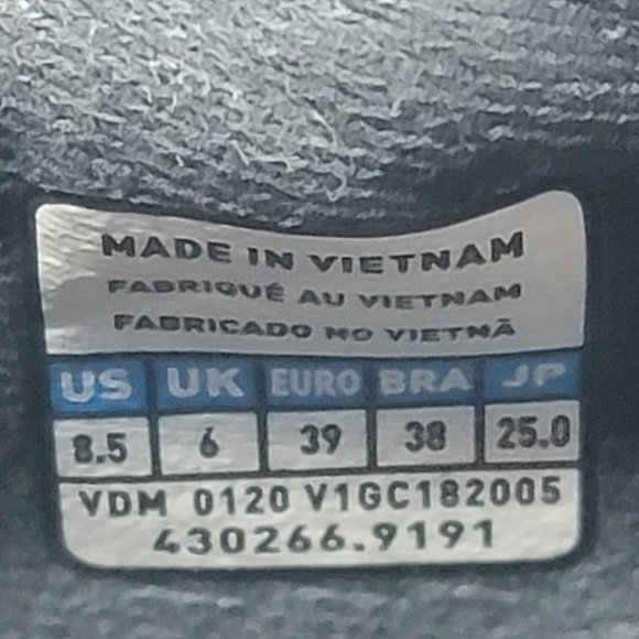 Mizuno Luminous Womens Athletic Shoes Sneakers Size 8.5 Gray White 430266-9191 - Picture 9 of 9